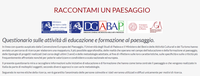 Raccontami un paesaggio: la mappatura delle iniziative di educazione al paesaggio